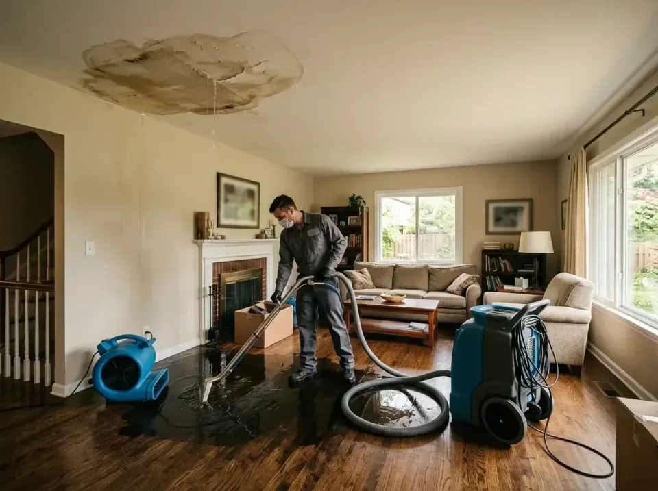attic-pipe-burst-ceiling-drip-008 — frequently asked questions, Water Damage Restoration & Carpet Care in Winter Beach, FL